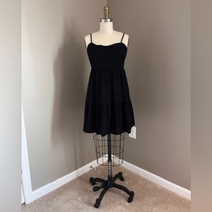 Black baby doll dress - never worn.
